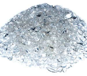 1 lb Quartz tumbled chips