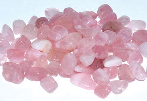 1 lb Rose Quartz tumbled chips