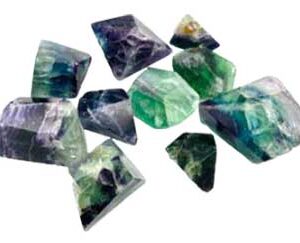 ~7# Fluorite polygone free shape