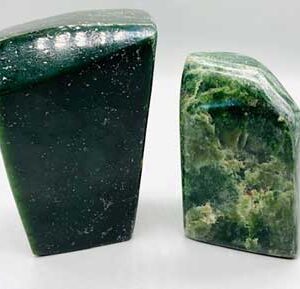 ~2.5# Jade free shape (2 pieces)