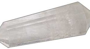 Double Terminated Quartz Point 2" faceted