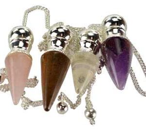 various stones Chambered pendulum