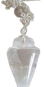 Clear Quartz pendulum