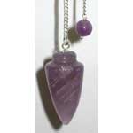 Amethyst Pendulum with Amethyst point