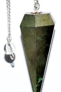 6-sided Pyrite pendulum