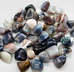 1 lb Agate, Botswana tumbled stones