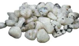 1 lb Moonstone Rainbow tumbled stones