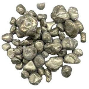 1 lb Pyrite tumbled stones