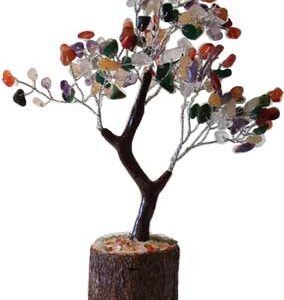 Mixed Agate Gemstone Tree