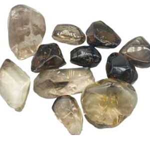 1 lb Smoky Quartz (1.5" to 3") tumbled stones