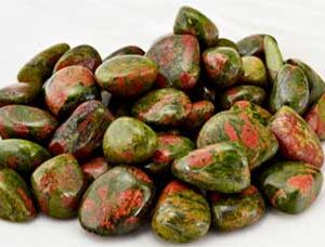 1 lb Unakite tumbled stones