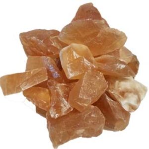 1 lb Honey Calcite untumbled stones
