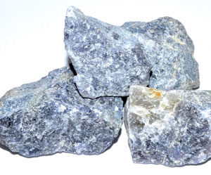1 lb Iolite untumbled stones