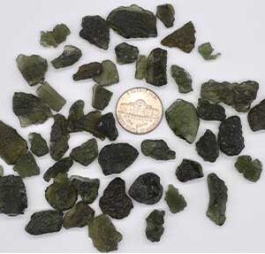 50gms Moldavite untumbled