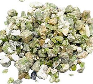 1 lb Peridot 5-10mm untumbled stones