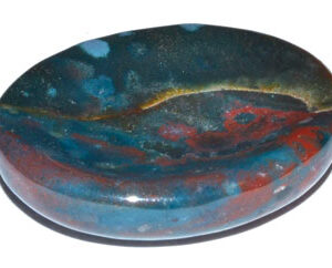 Bloodstone worry stone
