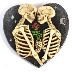 5" Skeleton Lovers burner