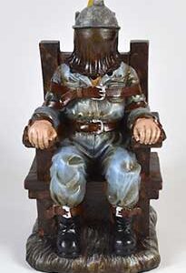 7" Electric Chair back flow incense burner