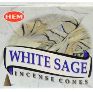 White Sage HEM cone 10 cones