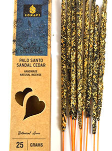 25gm Palo Santo, Sandal, Cedar incense stick sonavi