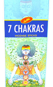 (box of 6) 7 Chakra sree vani stick