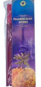 20 Frankincense & Myrrh incense sticks pure vibrations