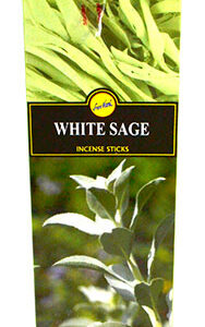 (box of 6) White Sage sree vani stick