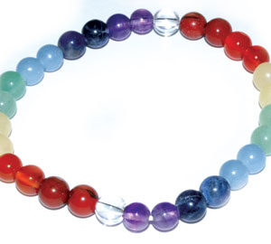 6mm 7 Chakra bracelet