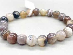 8mm Agate, Botswana bracelet