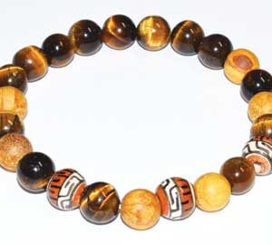 8mm Palo Santo Tiger Eye bracelet