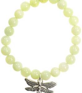 New Jade Serenity Dragonfly silver