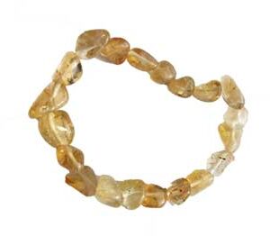 Citrine gemstone bracelet