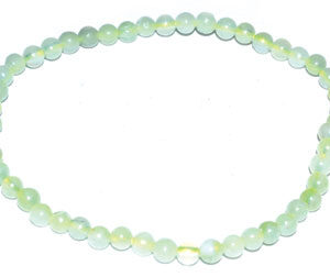 4mm Jade, Chinese stretch bracelet