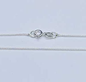 24" Sterling Curb chain