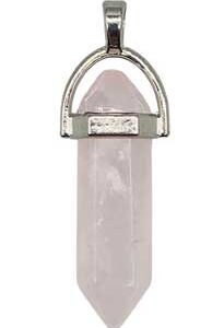 Rose Quartz double terminated