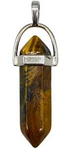 Tiger Eye double terminated