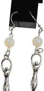 Opalite Goddess earrings