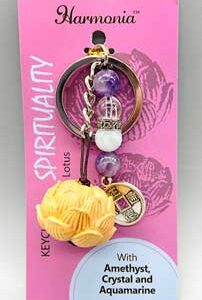 Lotus keychain