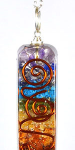2" Orgone 7 Chakra W 20" chain