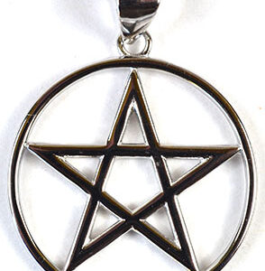 7/8" Pentagram sterling