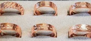 Copper Magnetic adjustable ring