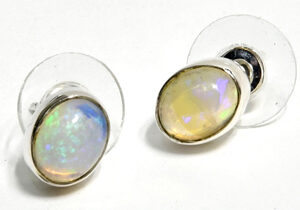Ethiopian Opal earrings