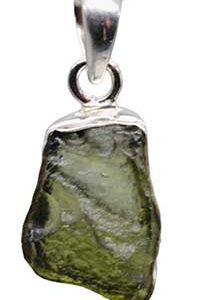 Moldavite pendant