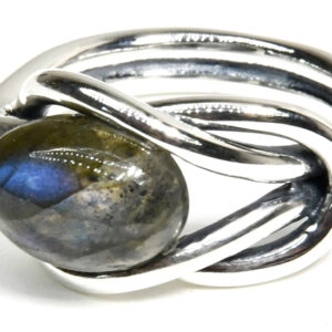size 10 Labradorite ring
