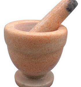 4" Sunset Jade Mortar and Pestle Set