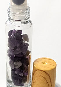 Amethyst in roller bottle 10ml