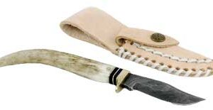 Stag Damascus athame