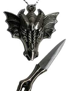 Dragon Head Necklace athame