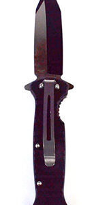 Black Metal Folding athame