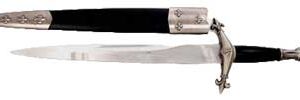 Fleur de lis Medieval athame